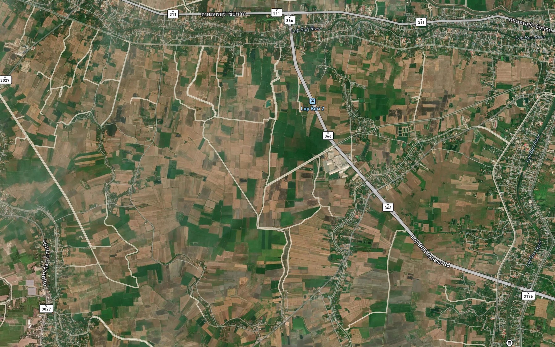 Satellite map of the Nong Bon