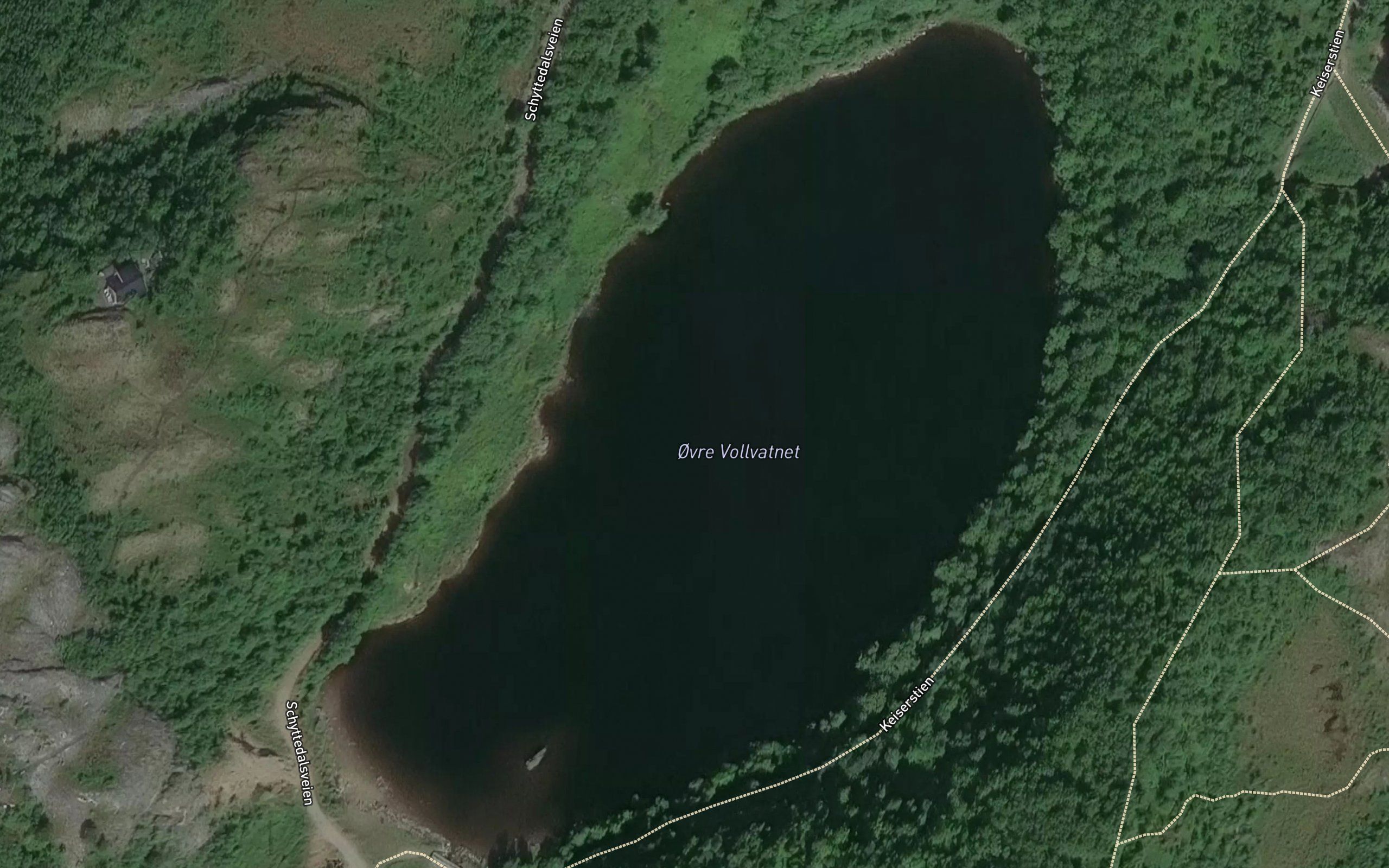 Vollvatnet,ovre