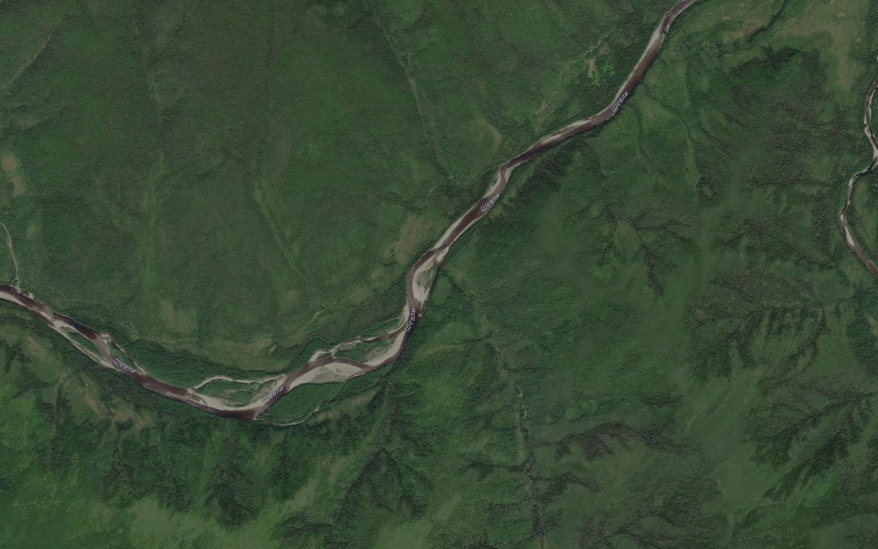 Satellite map of the Afanas'yev