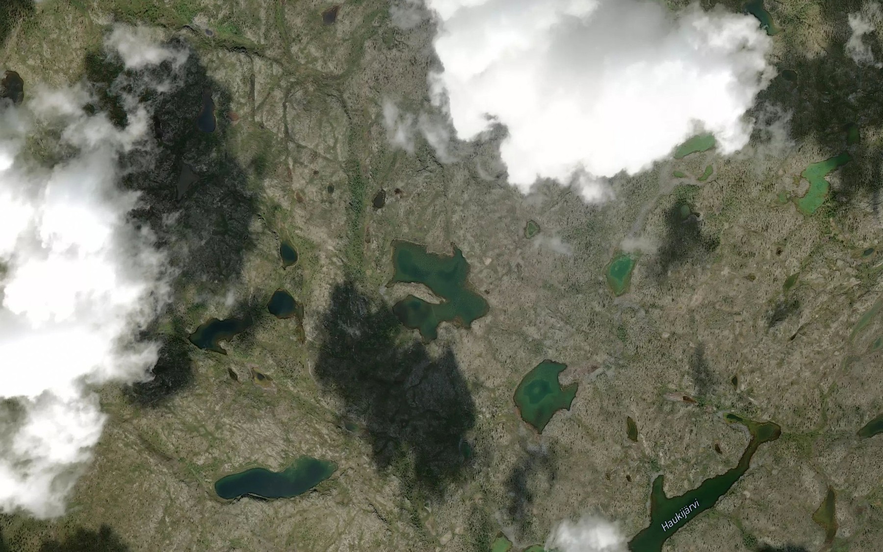 Satellite map of the Niemijarvi