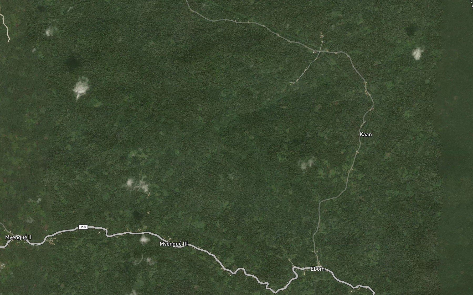 Satellite map of the Mindigi