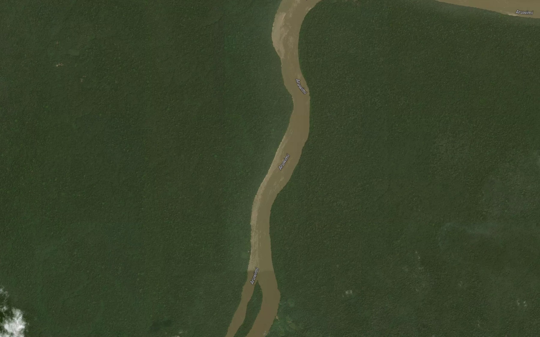Satellite map of the Lukumo