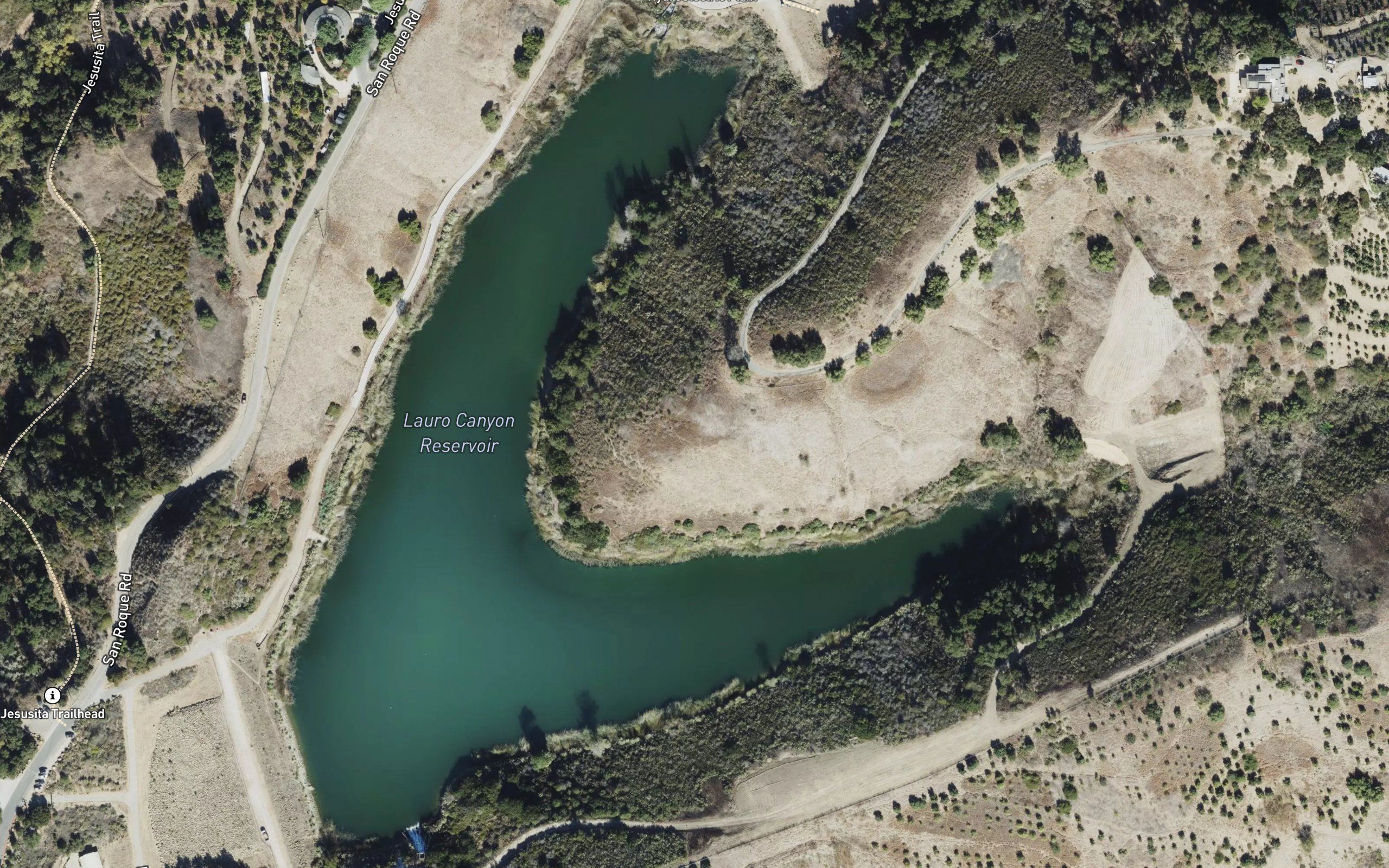 Lauro Canyon Reservoir