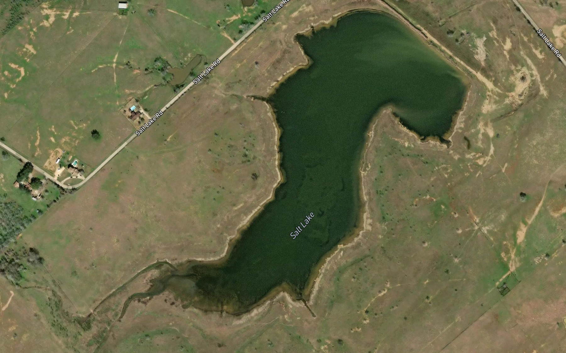 Satellite map of the Salt Lake