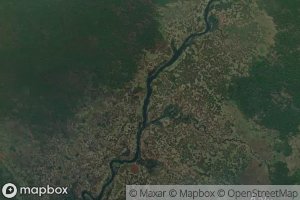 Satellite map of the Keluga