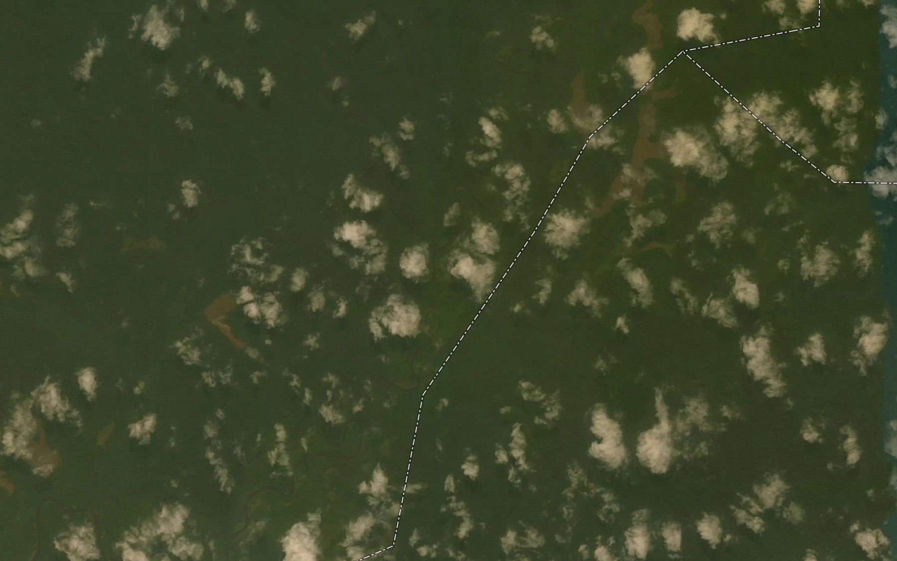 Satellite map of the Lere