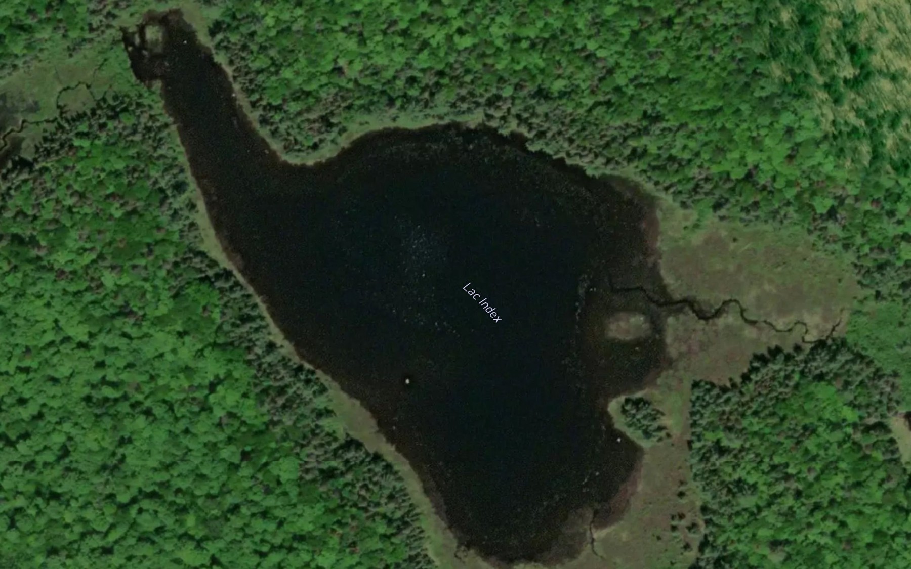 Satellite map of the Lac Index