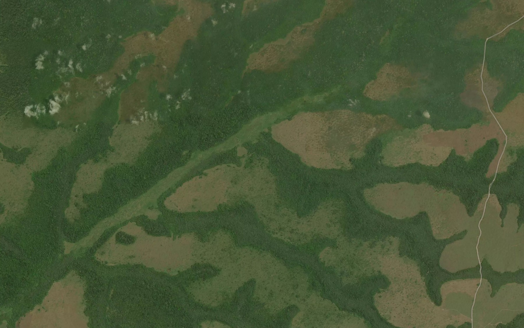 Satellite map of the Leri