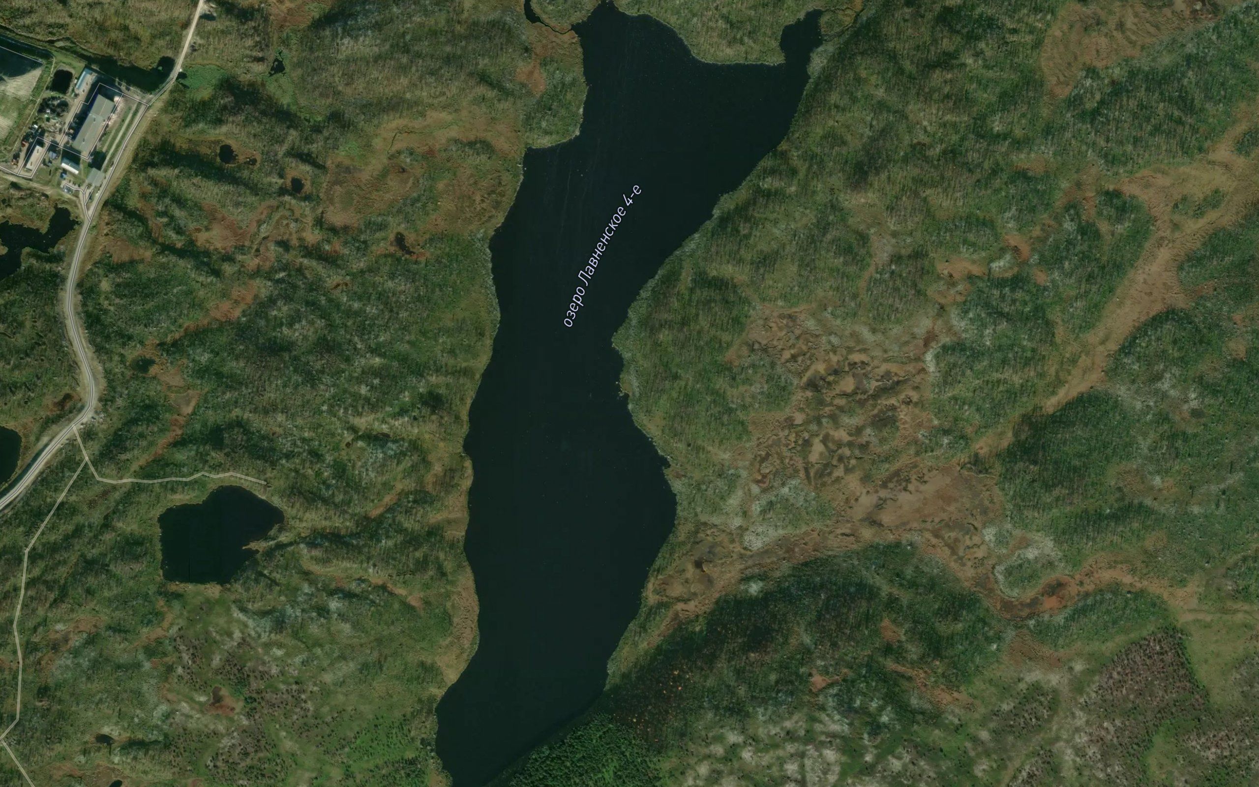 Ozero Lavnenskoye Chetvertoye