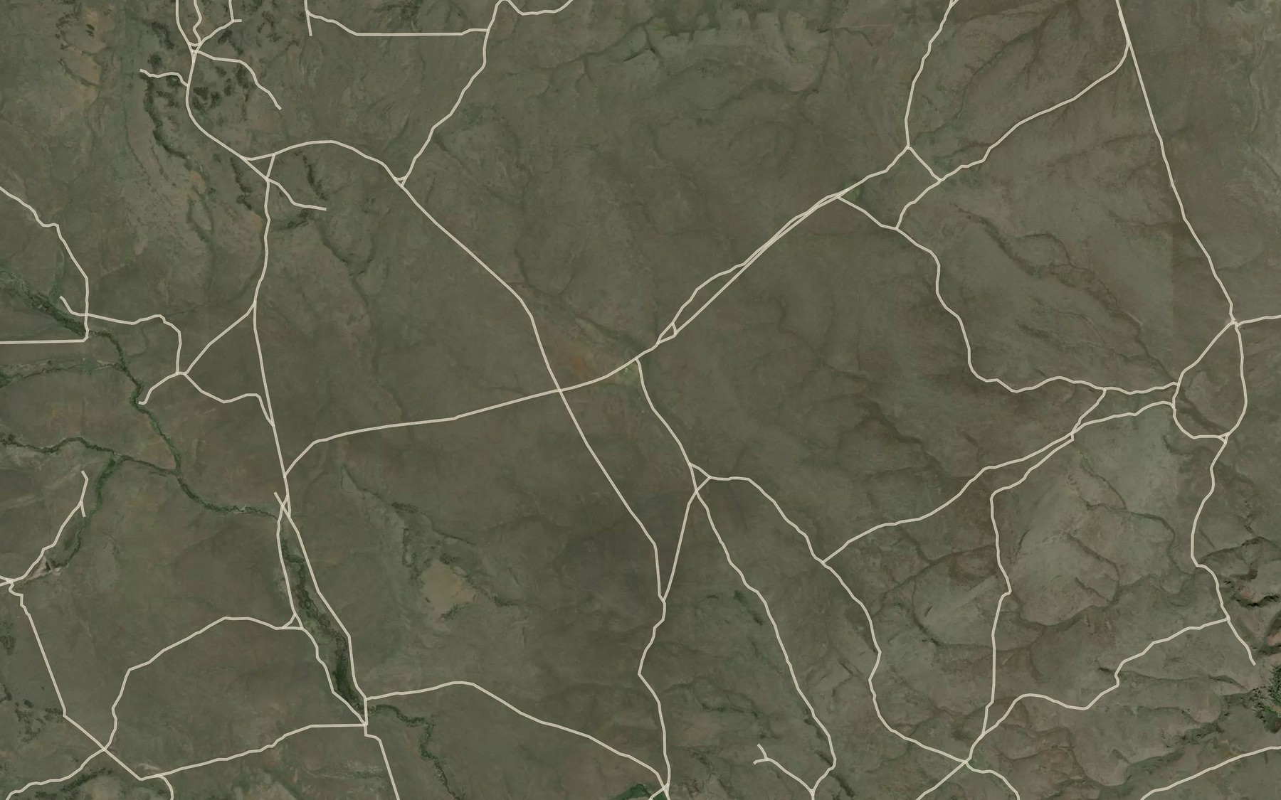 Satellite map of the Big Sagehen Reservoir