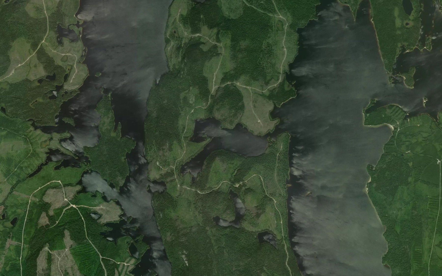 Satellite map of the Lac Kaacikitaporonaniwok