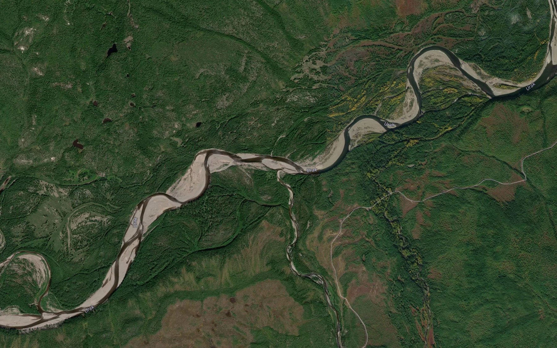 Satellite map of the Khotorchan