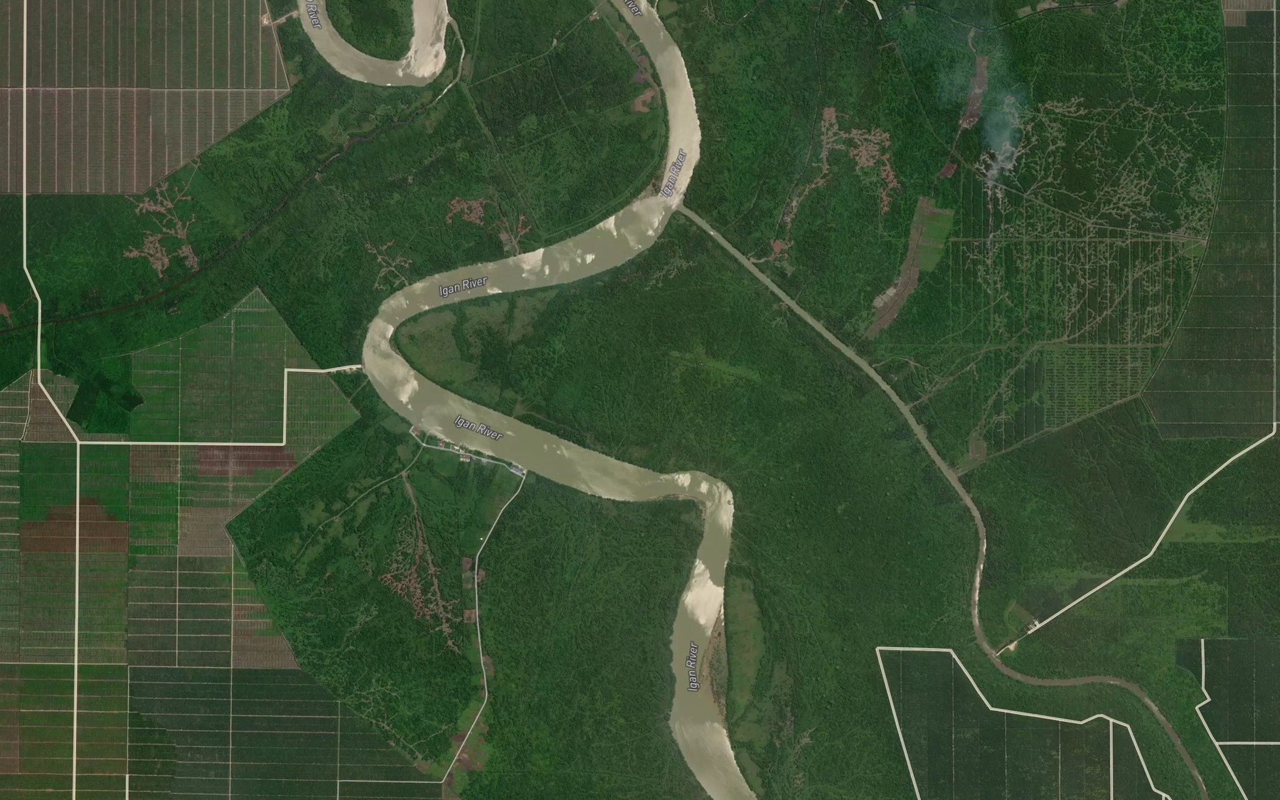 Satellite map of the Tanjong Paum