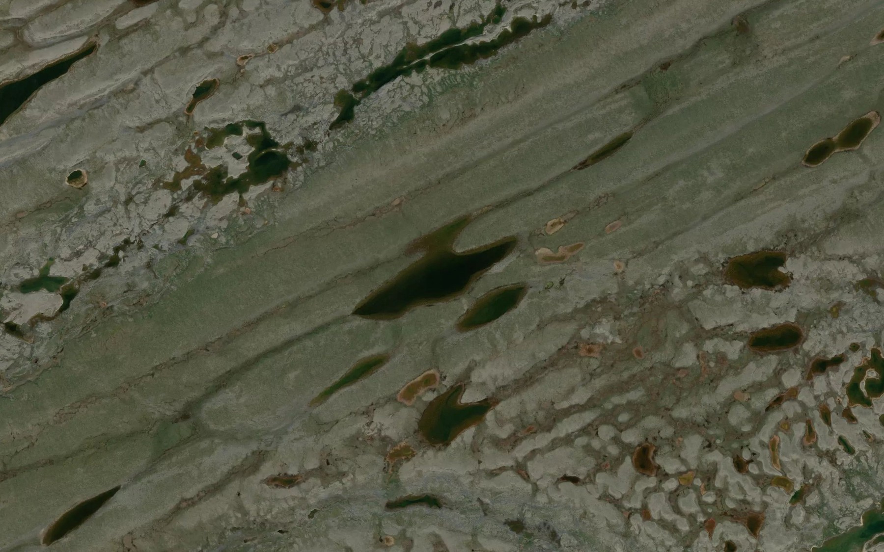 Satellite map of the Lac Lefroy