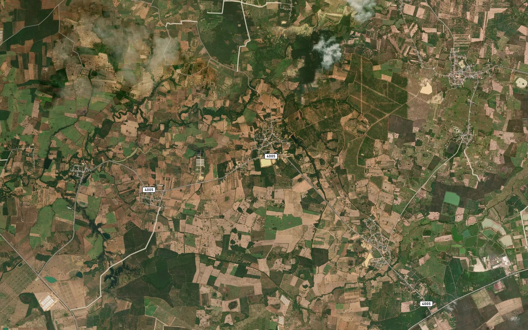 Satellite map of the Nong Ruea