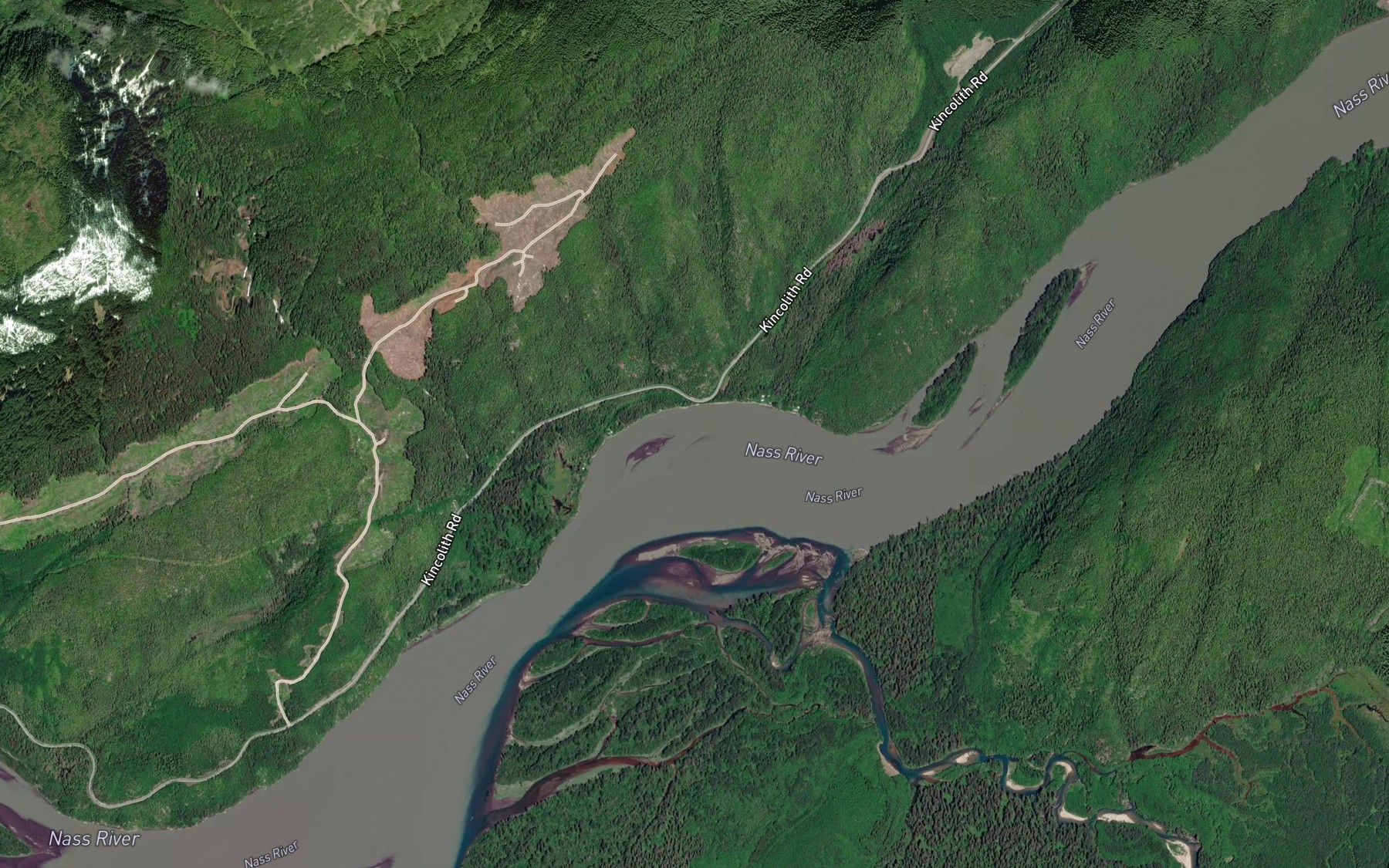 Satellite map of the Ts'im K'ol'hl Da oots'ip