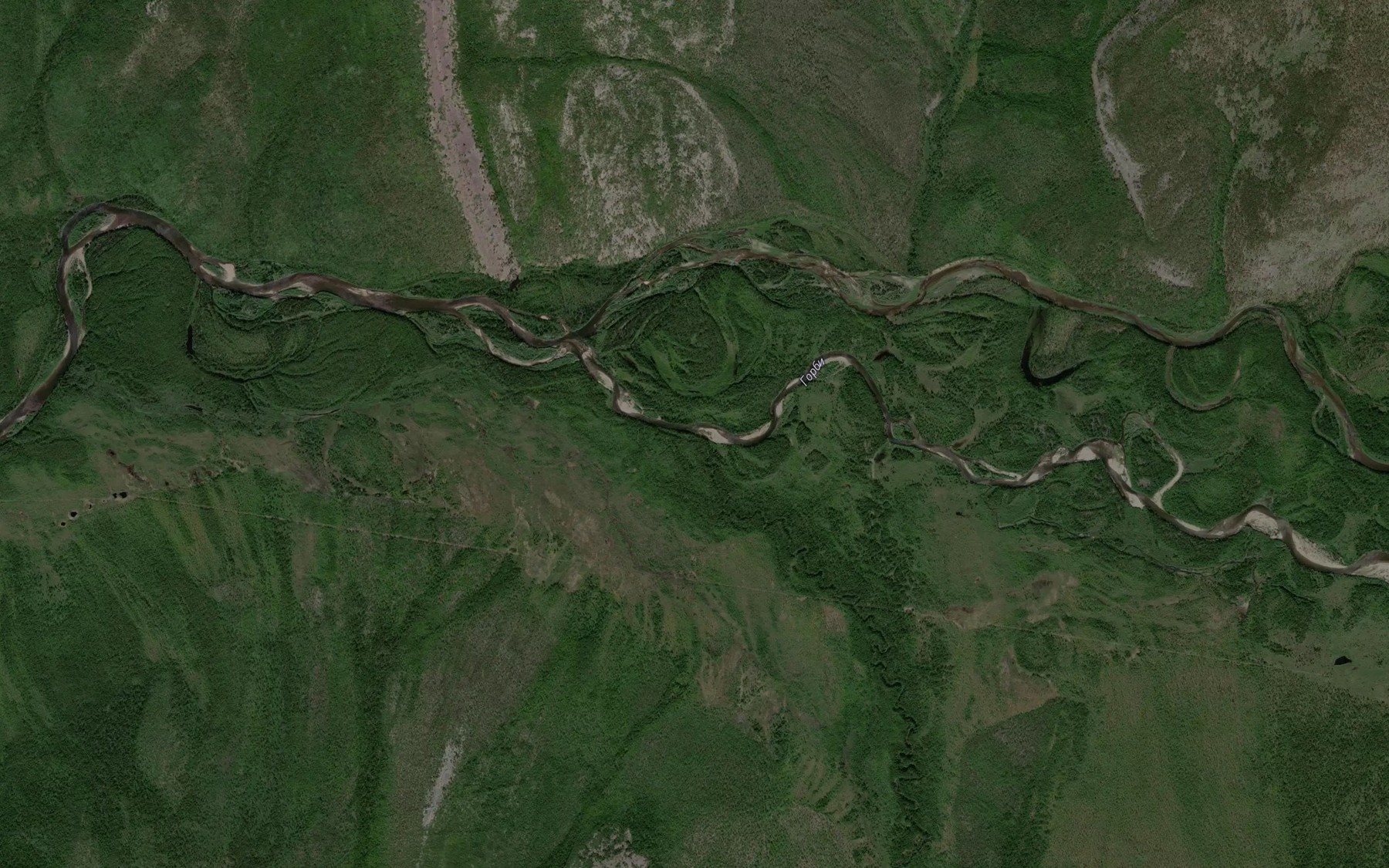 Satellite map of the Sukarllakh