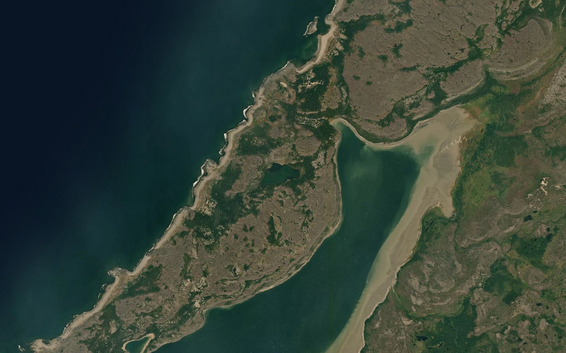 Satellite map of the Lac Tasikallak