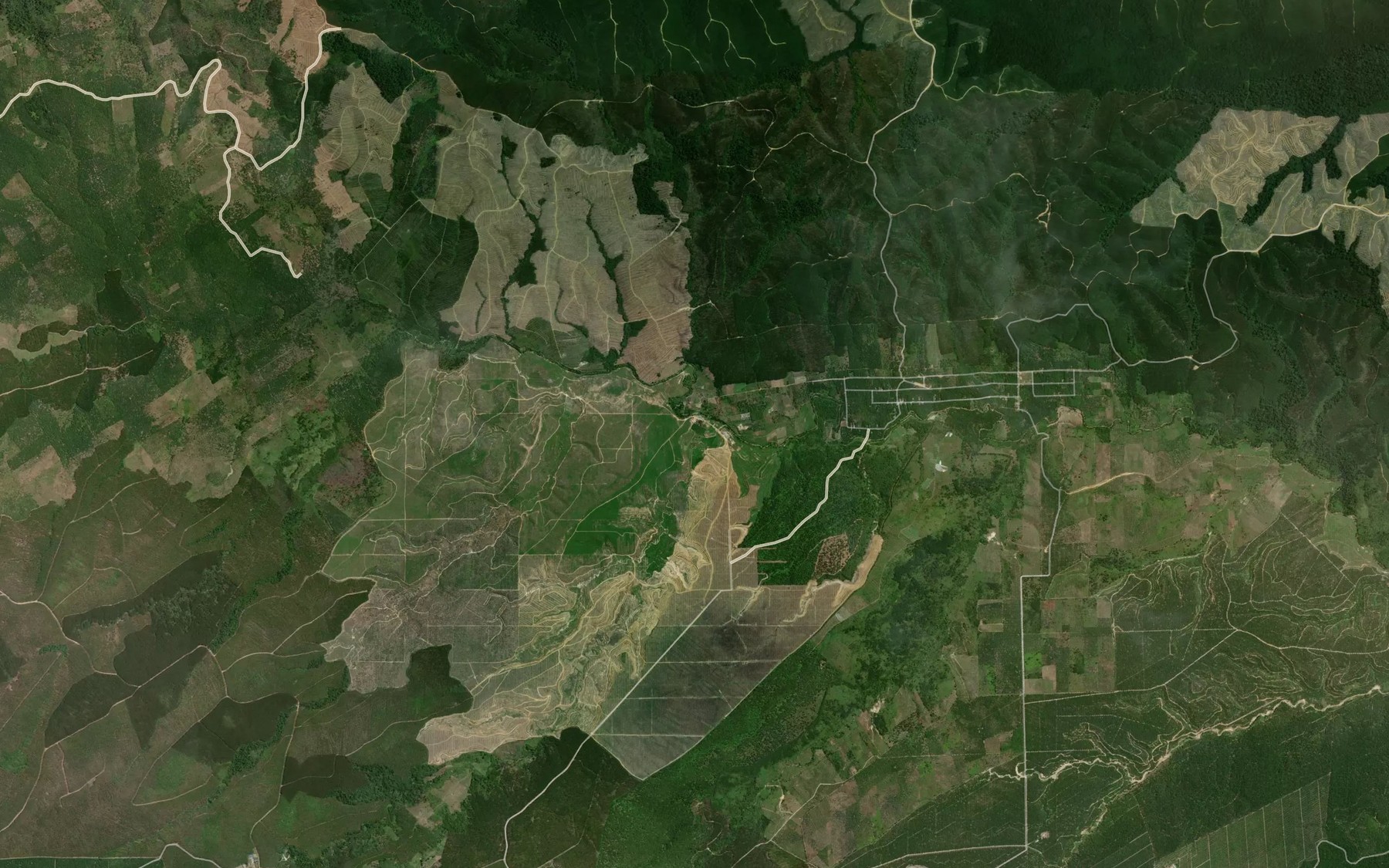 Satellite map of the Air Simarbuaya