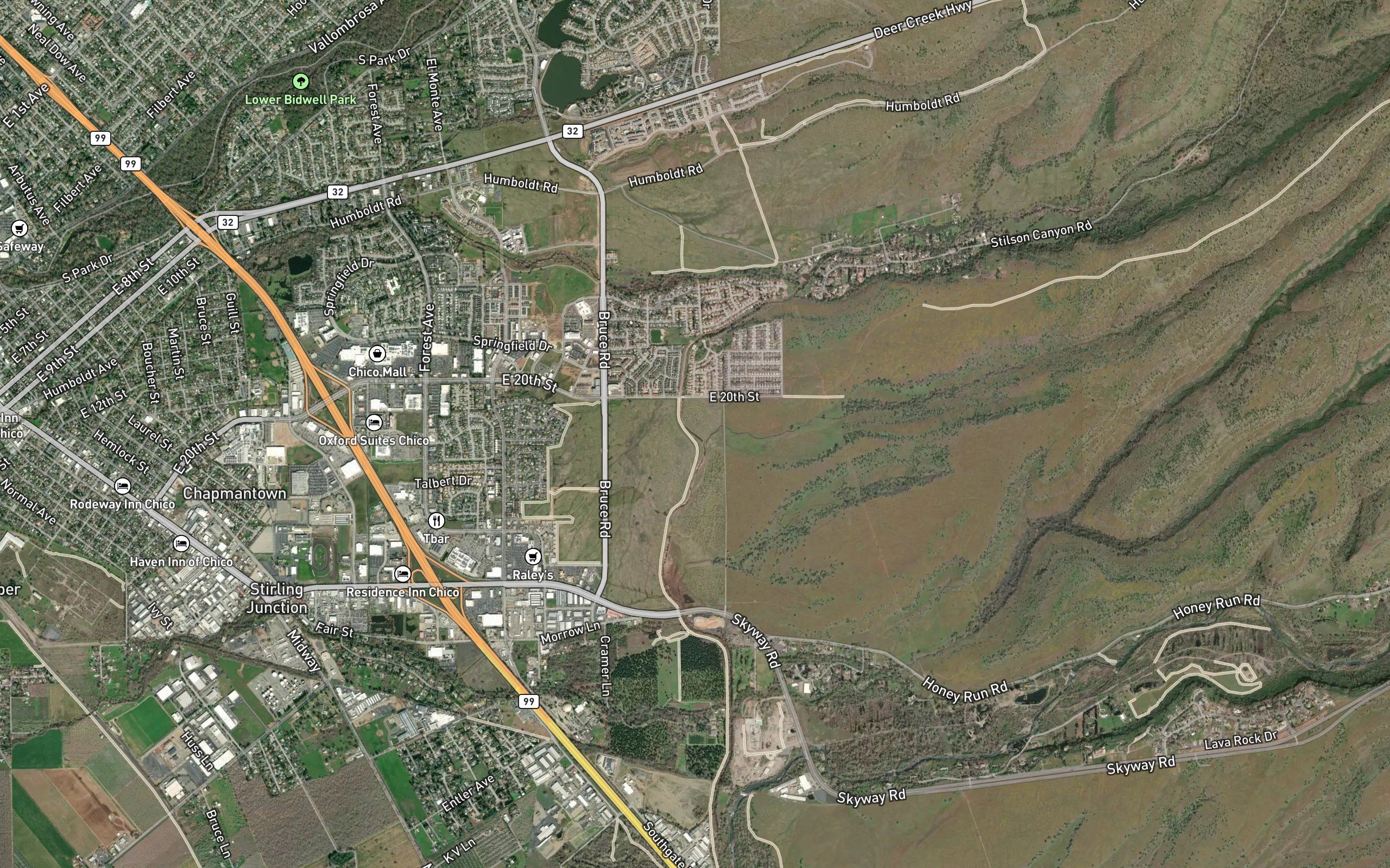 Butte Creek Diversion Channel