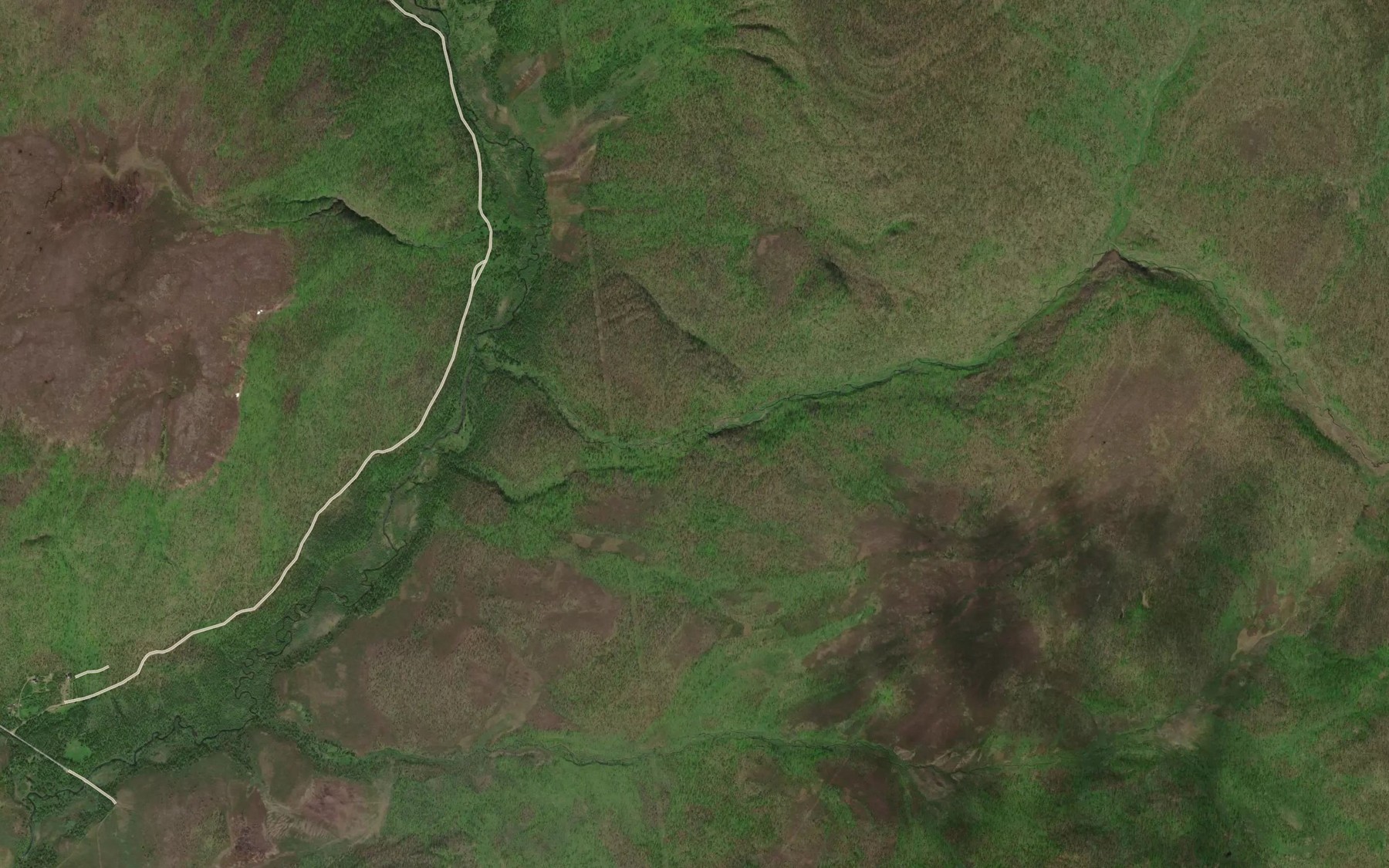 Satellite map of the Guovnagarsajakka