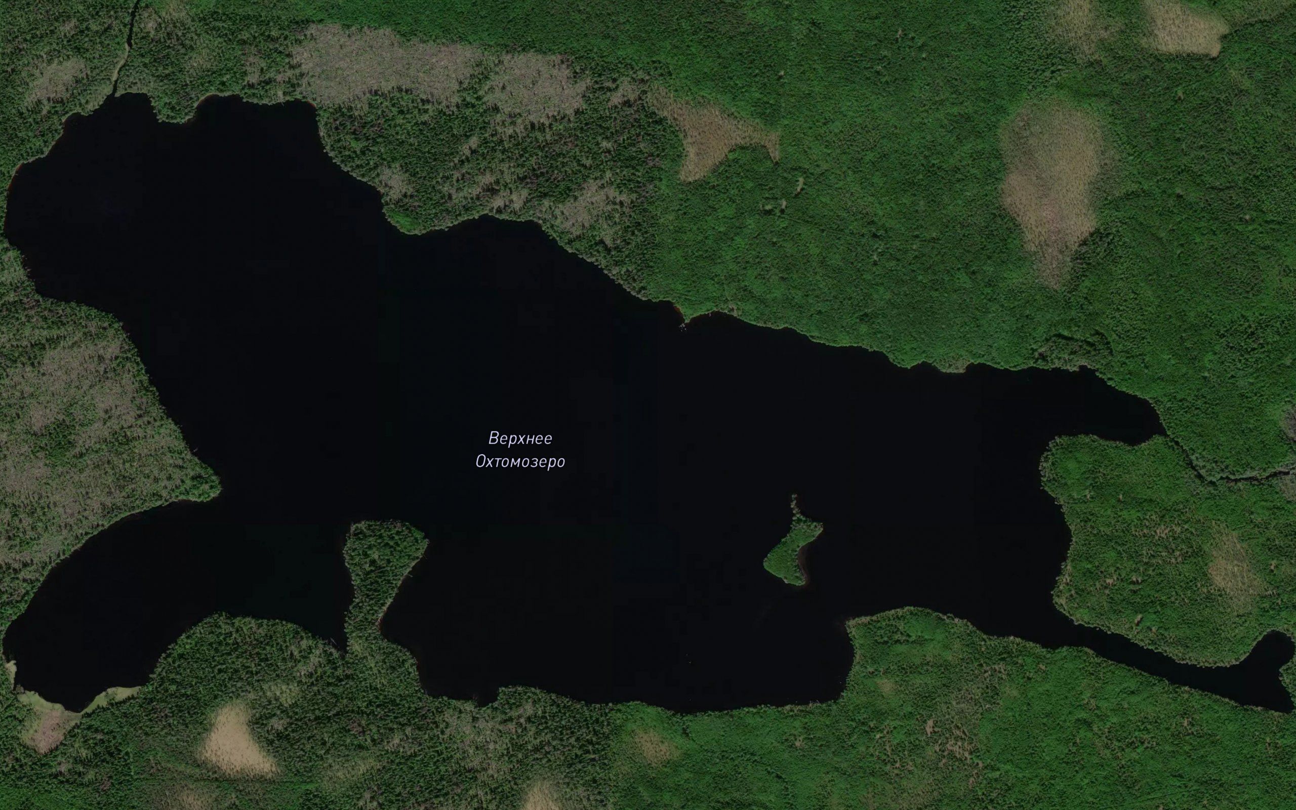 Ozero Verkhneye Okhtomozero