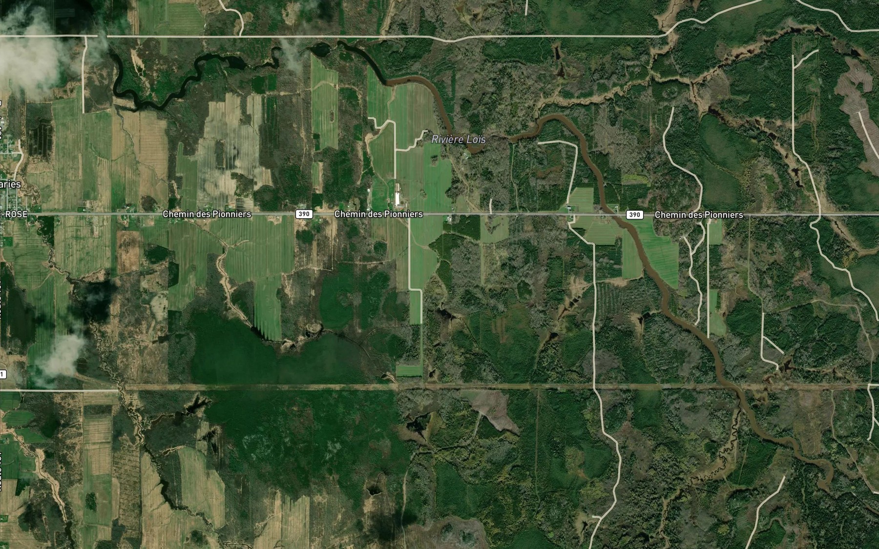 Satellite map of the Embranchement Donat