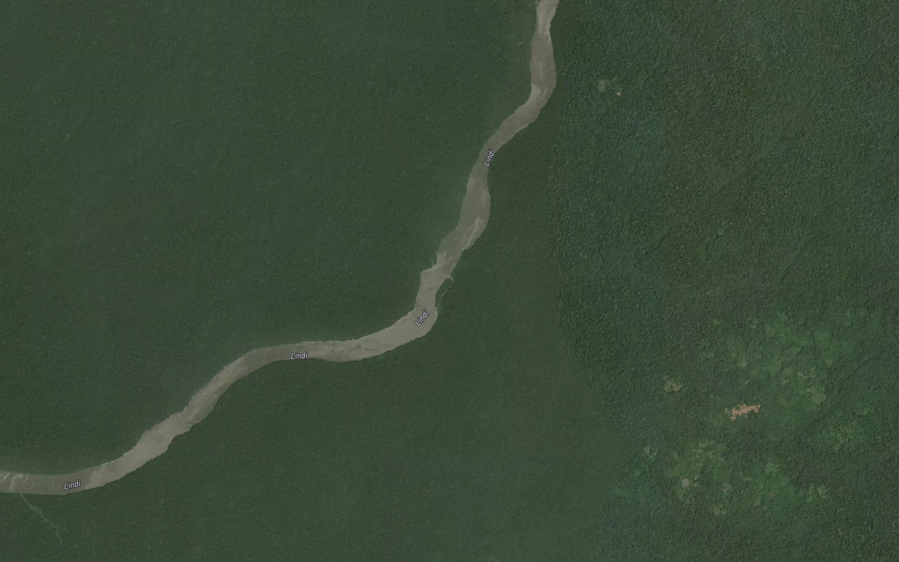 Satellite map of the Lumbede