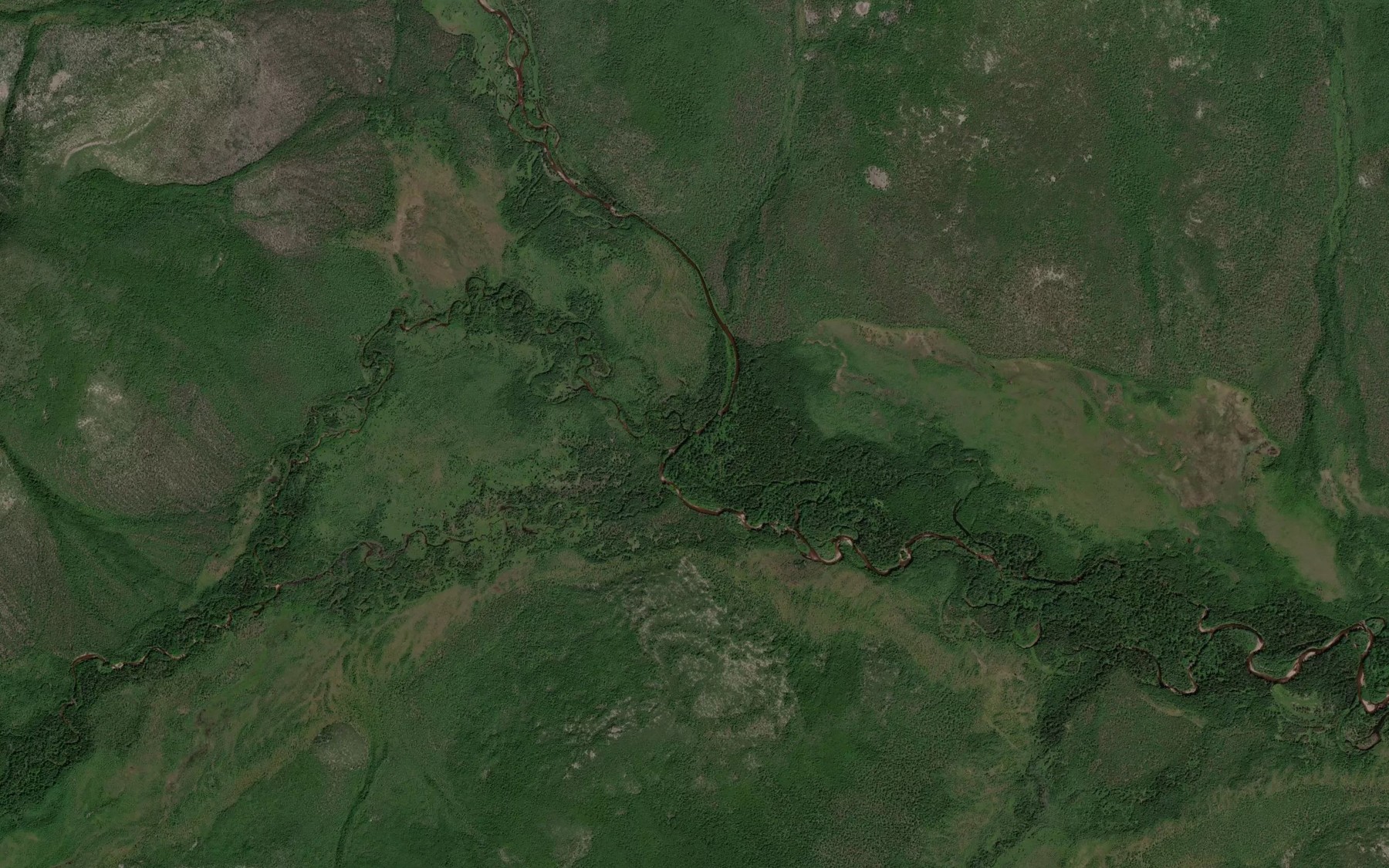Satellite map of the Oldon'do