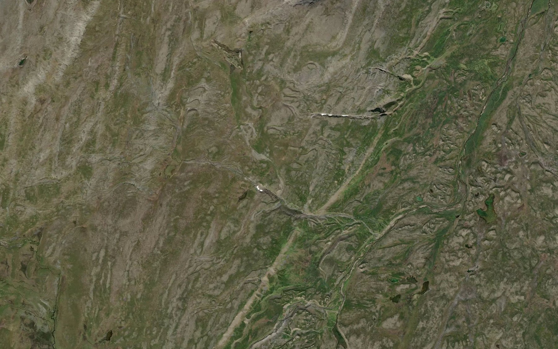 Satellite map of the Guovlajakka