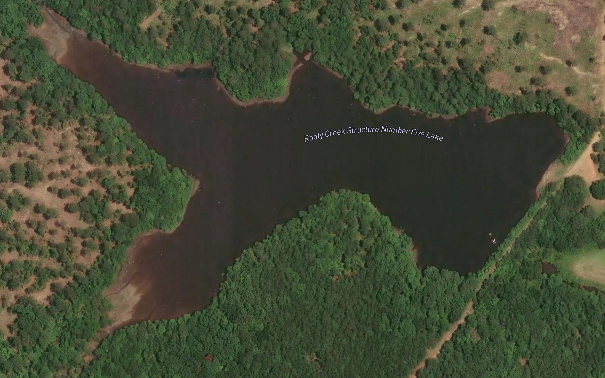 Rooty Creek Structure Number Five Lake