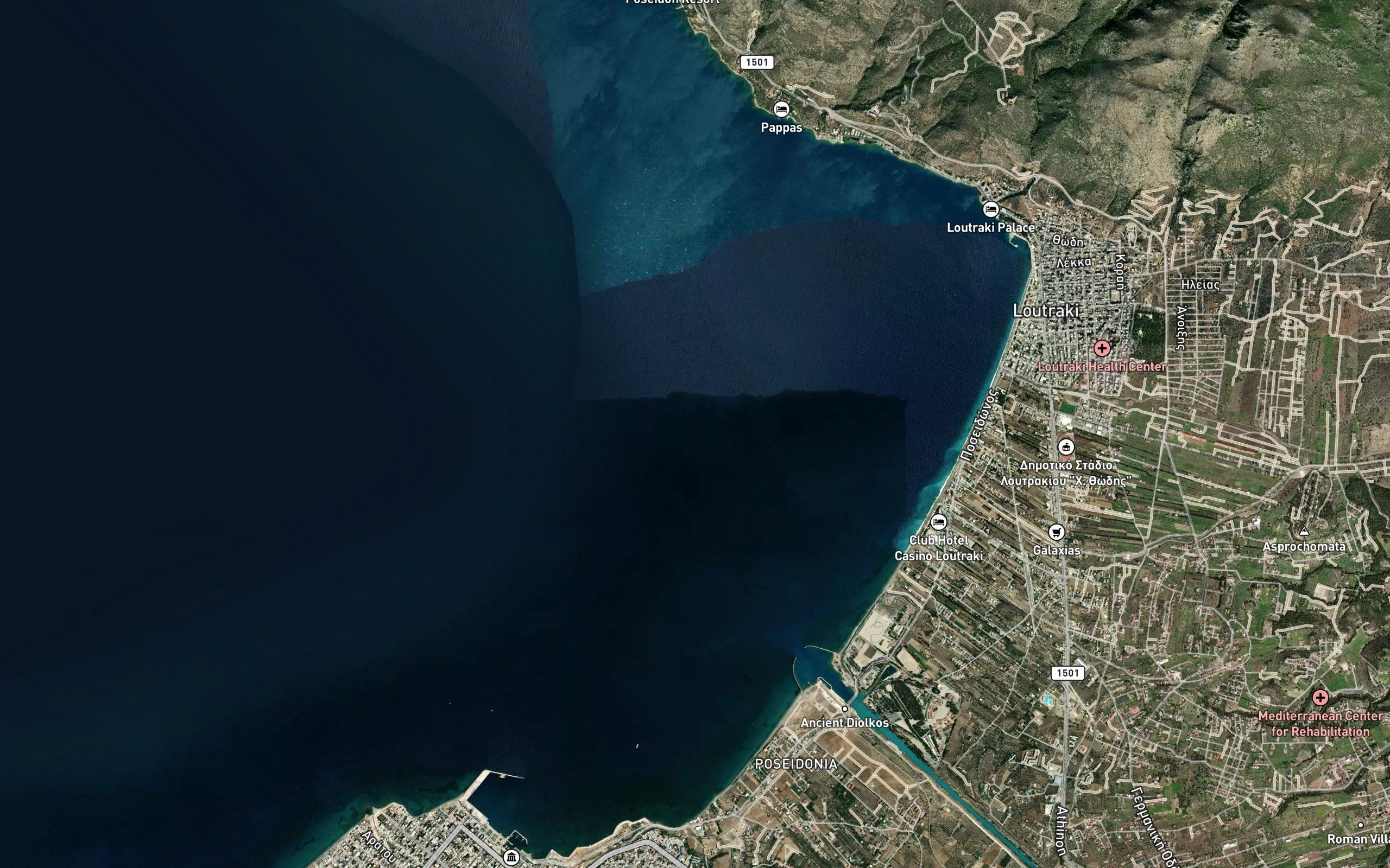 Loutraki Harbor