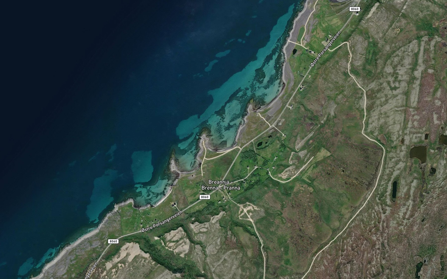 Satellite map of the Sammolgohppi