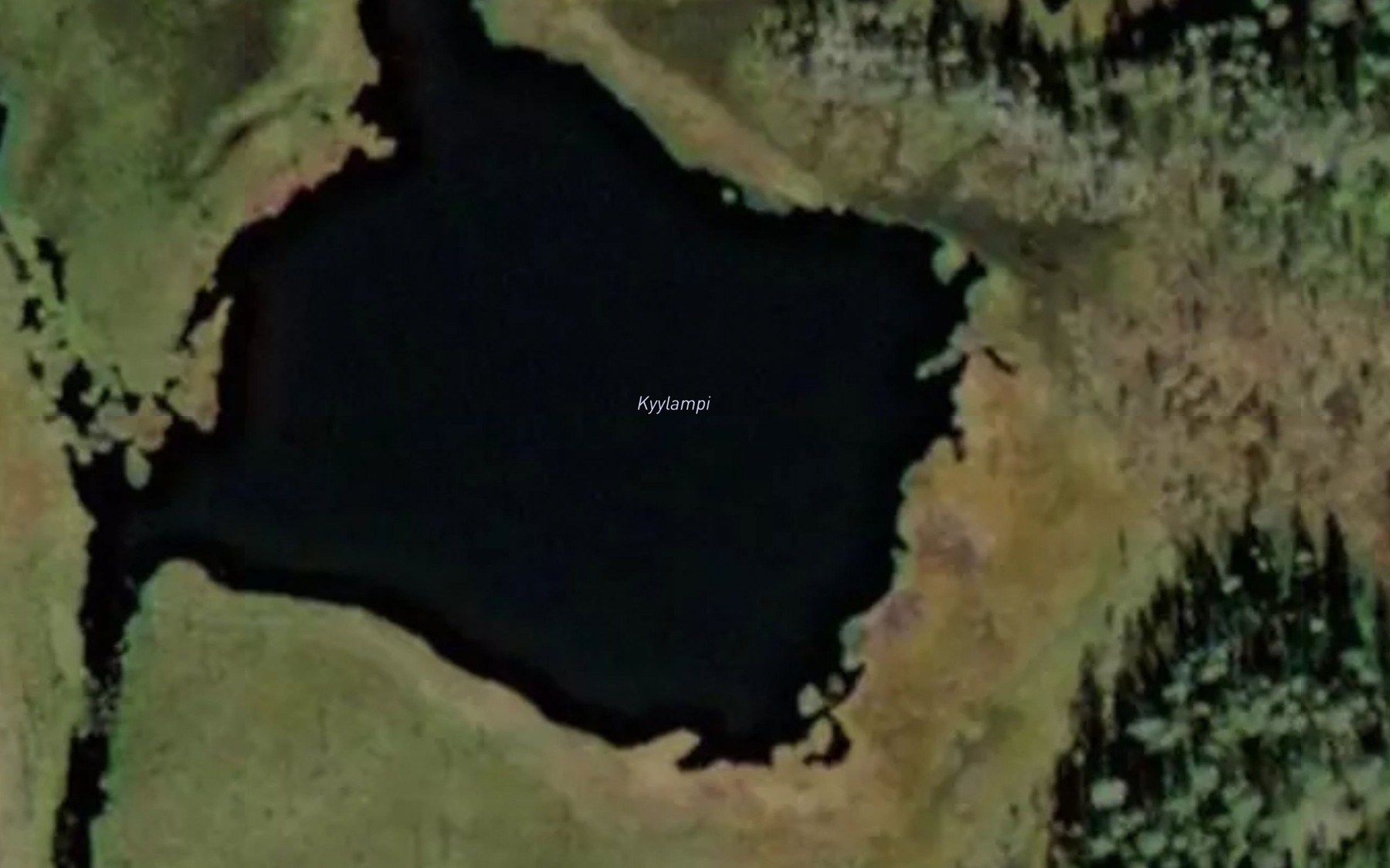 Satellite map of the Kyylampi