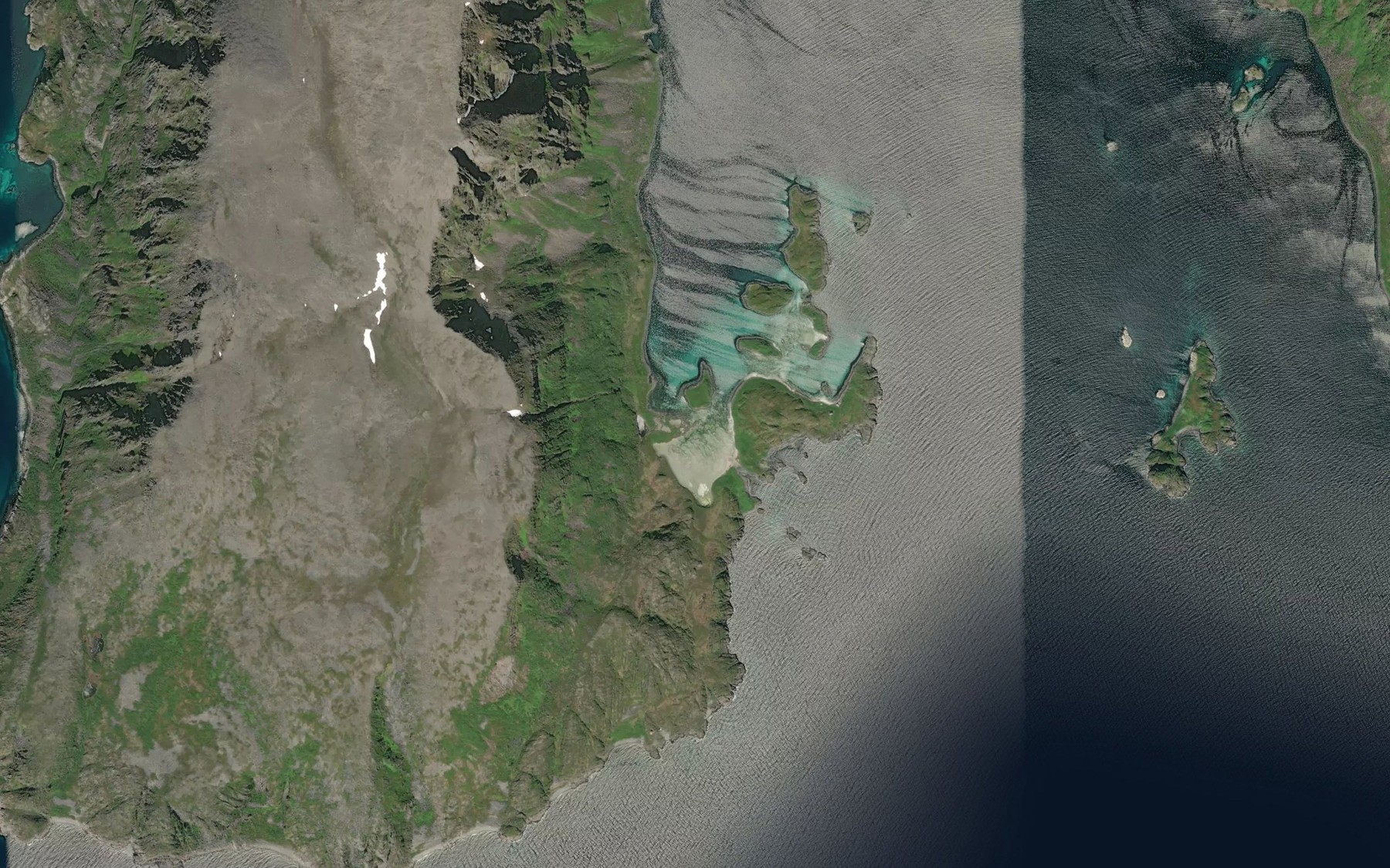 Satellite map of the Hamna