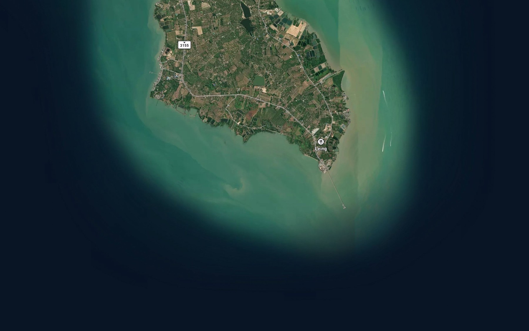 Satellite map of the Ao Kham