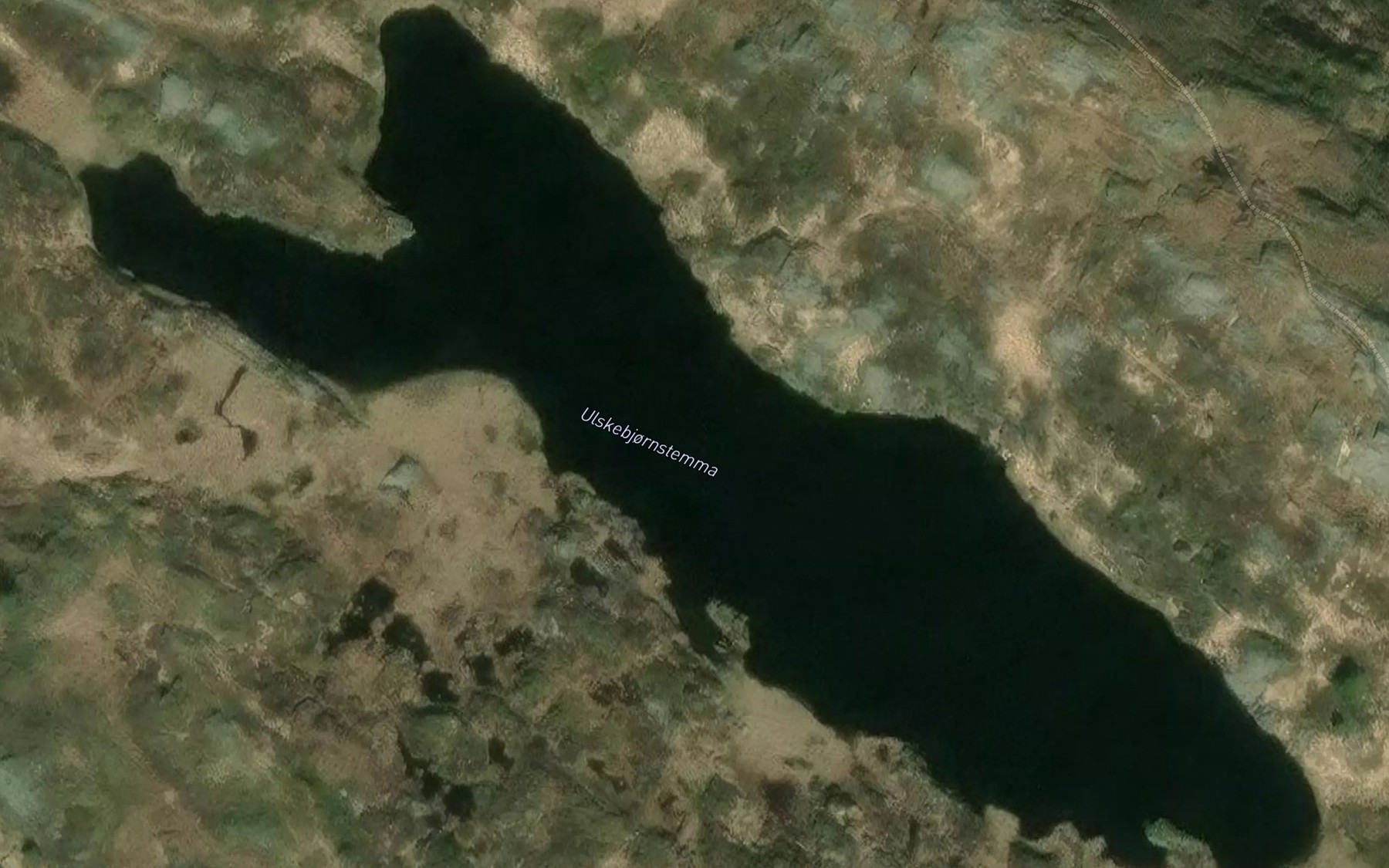 Satellite map of the Ulskebjornstemma