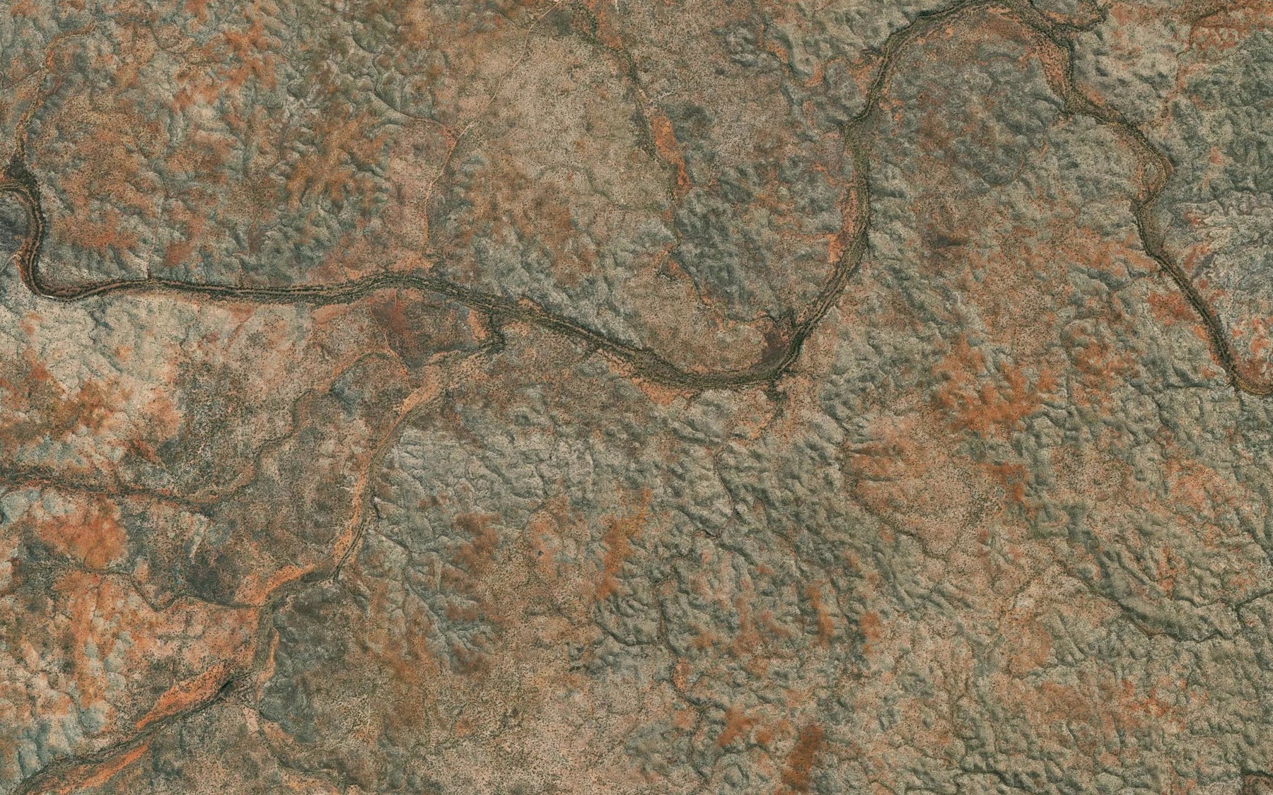 Satellite map of the Rift Creek