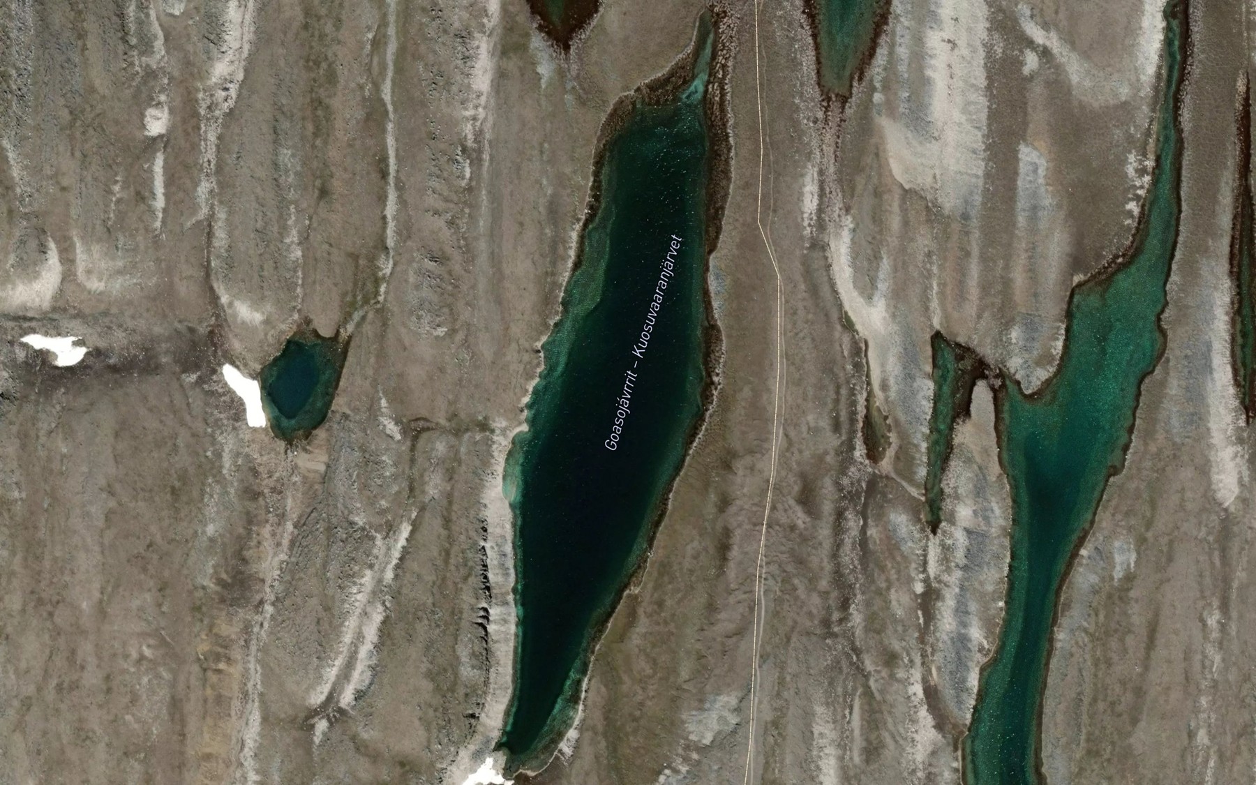 Satellite map of the Goasujavrit