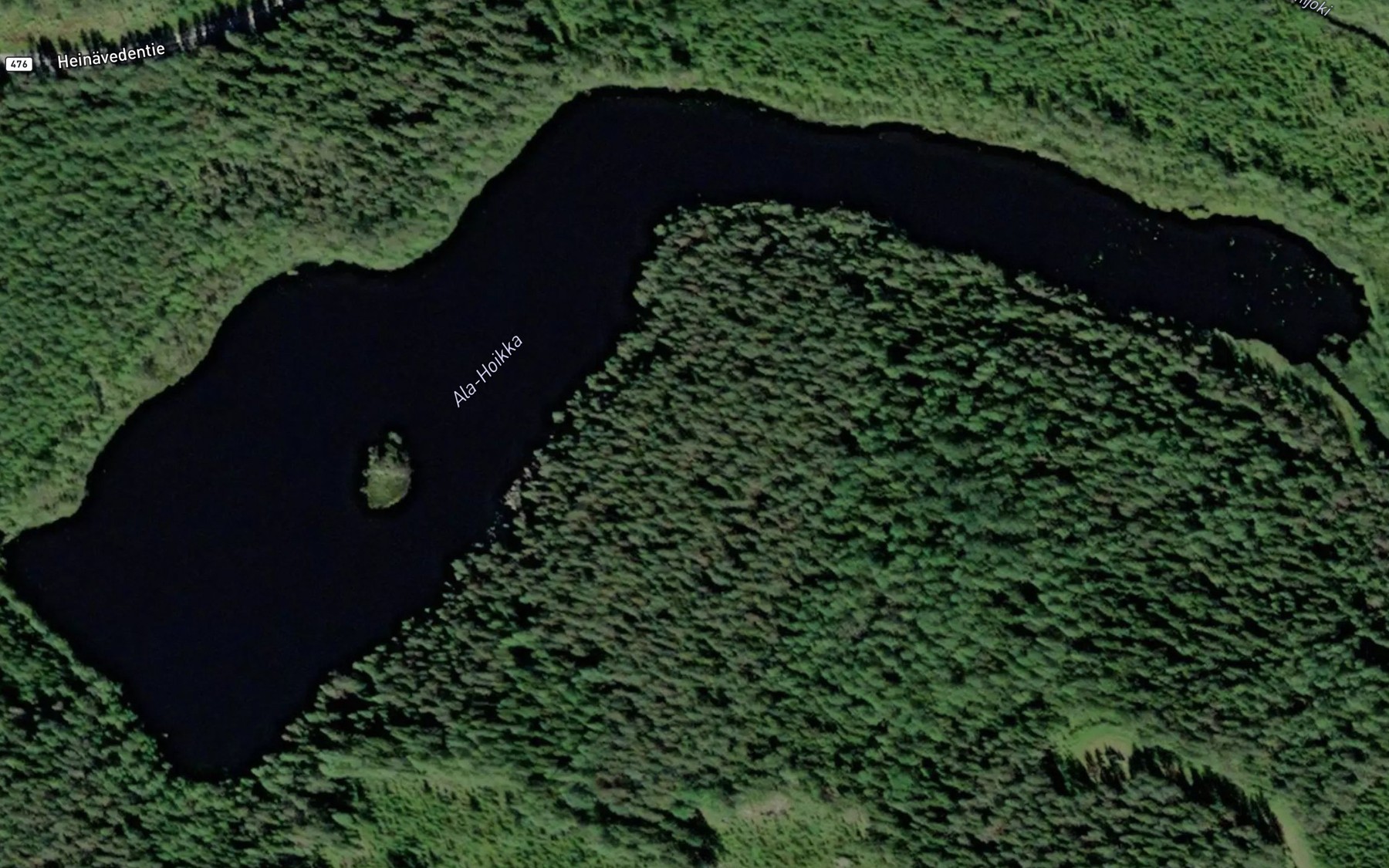 Satellite map of the Ala-Hoikka
