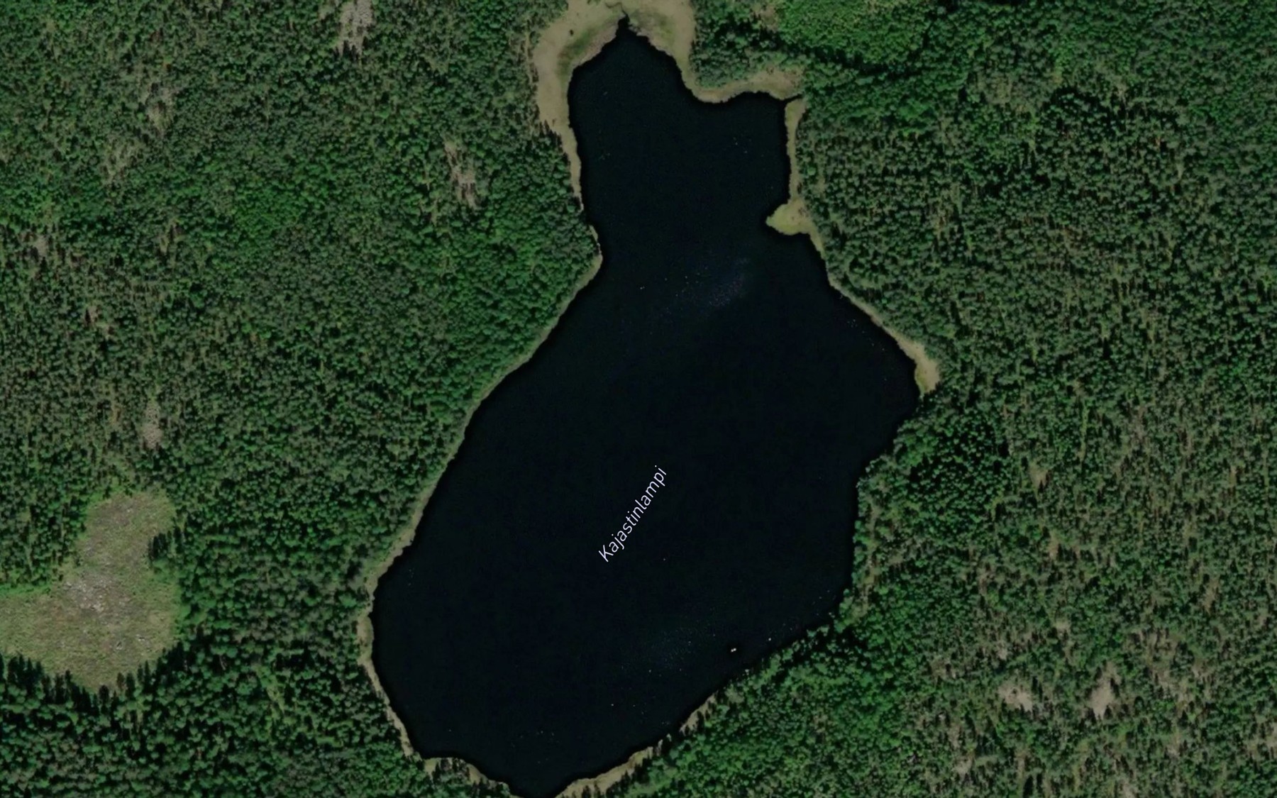 Satellite map of the Kajastinlampi