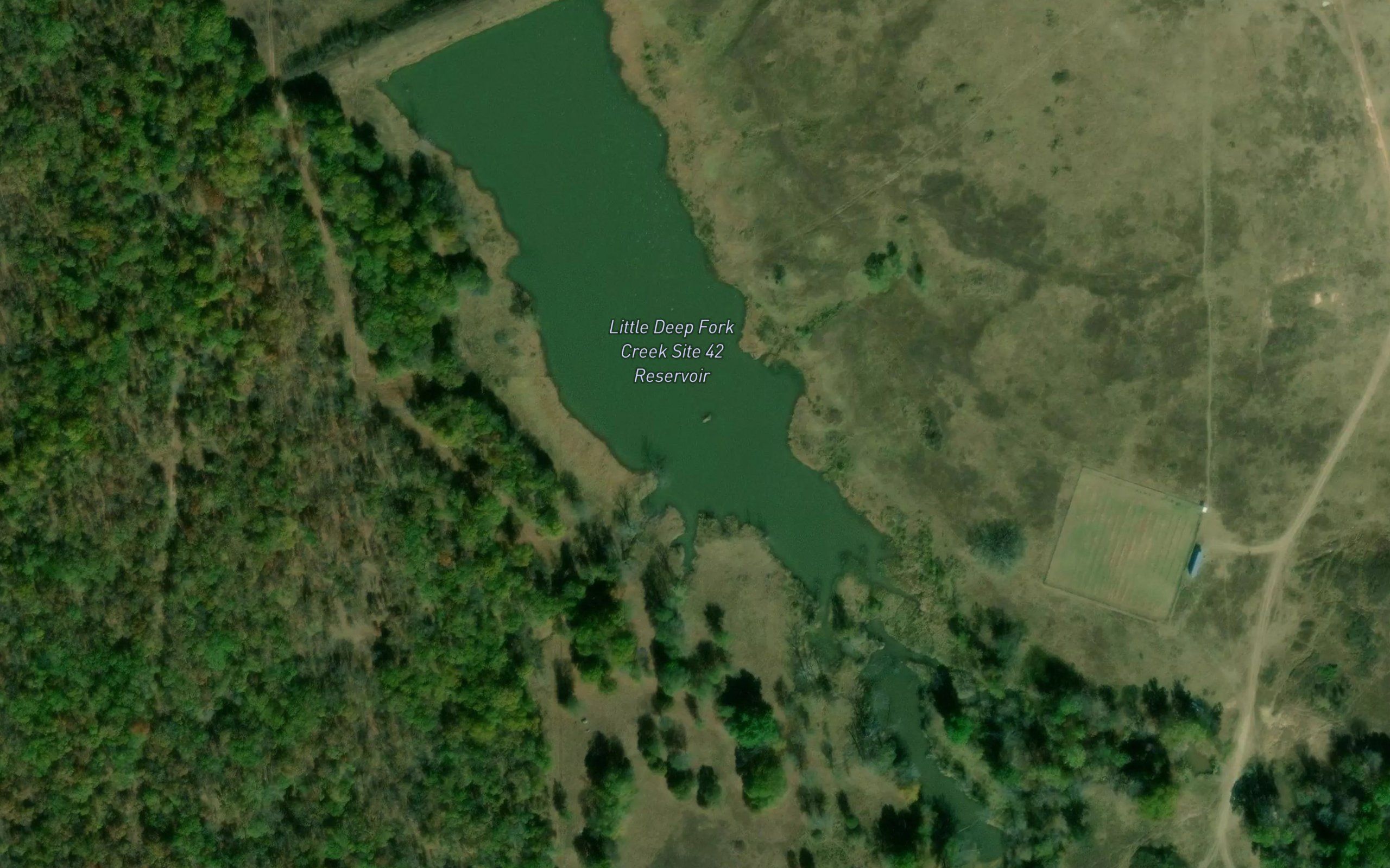 Little Deep Fork Creek Site 42 Reservoir