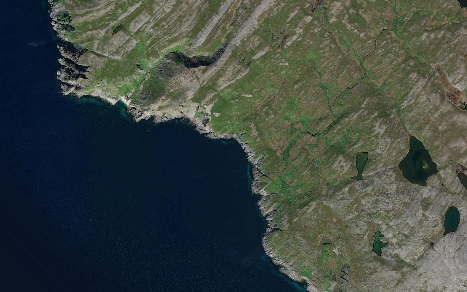 Satellite map of the Gartebukta