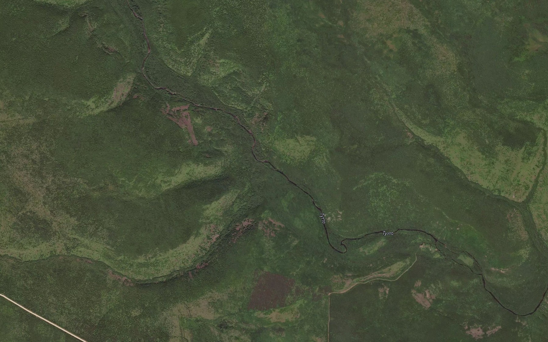 Satellite map of the Malaya Gatka