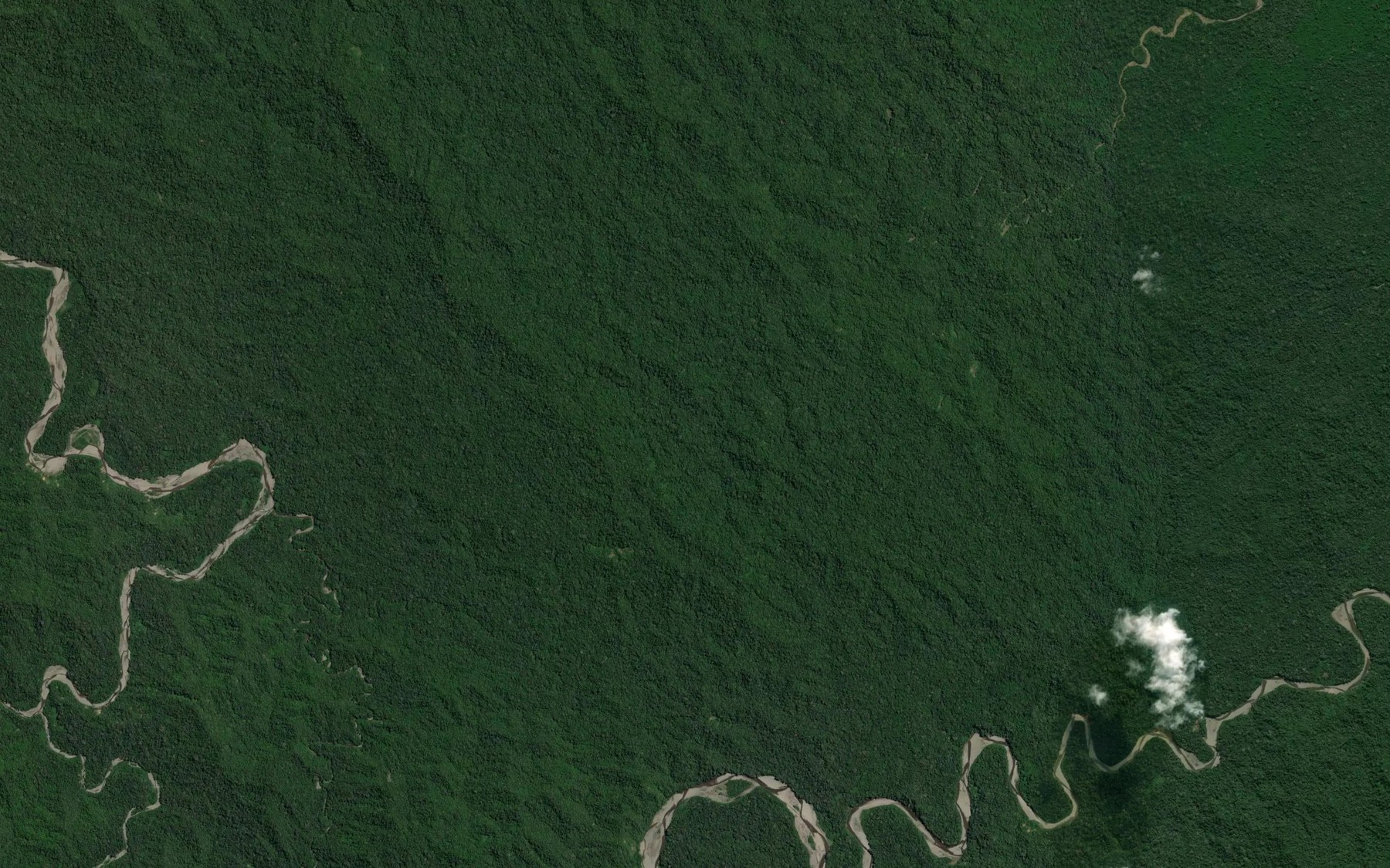Satellite map of the Rio Pantiacolla