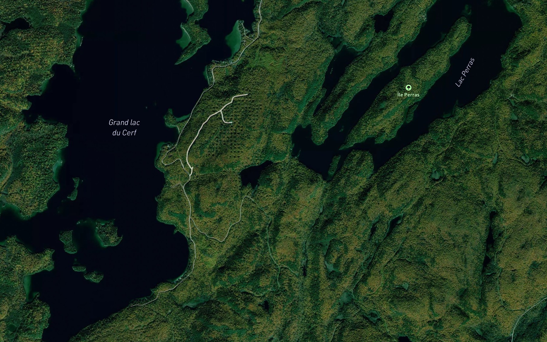 Satellite map of the Baie a Jos