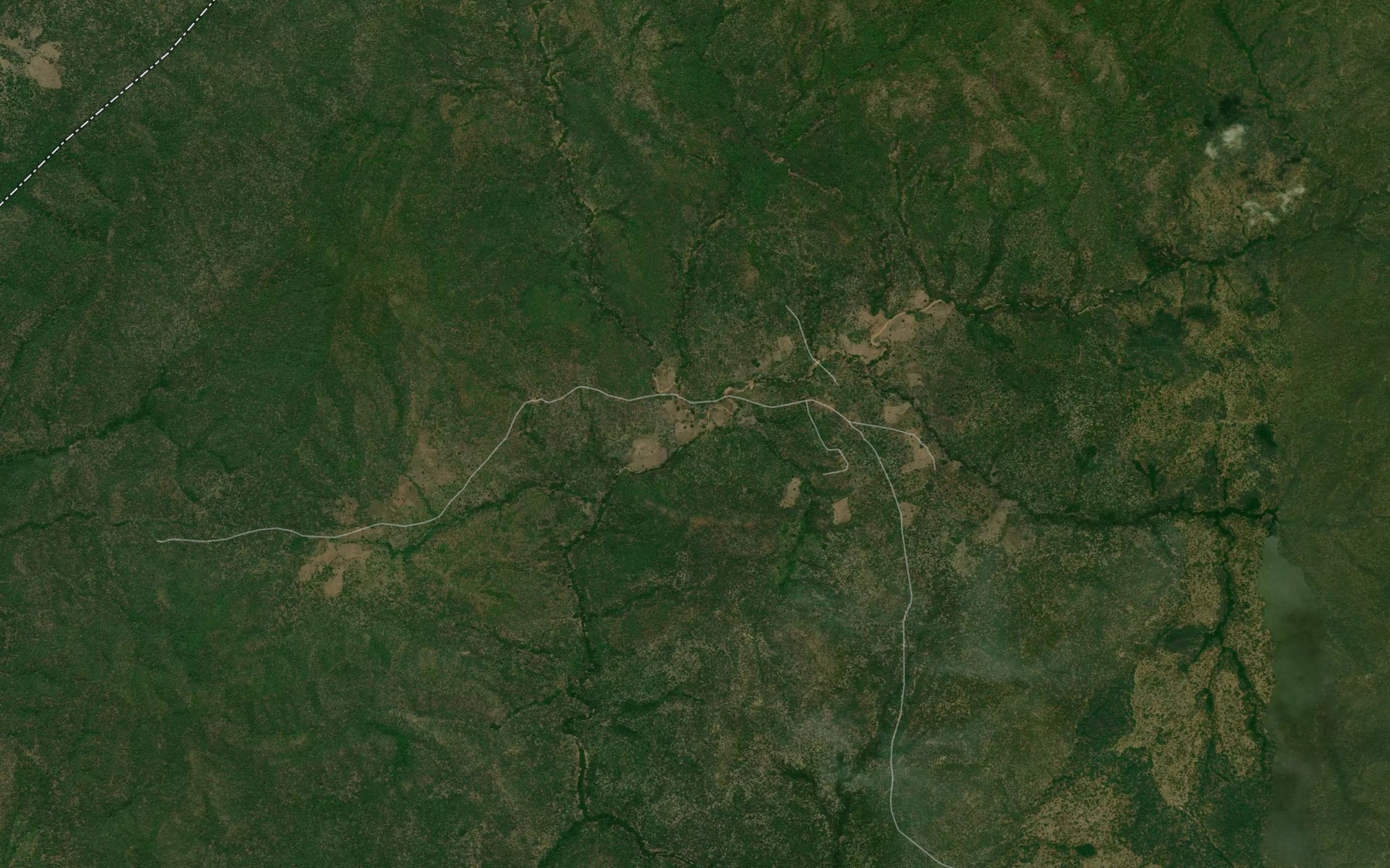 Satellite map of the RiverBagedu