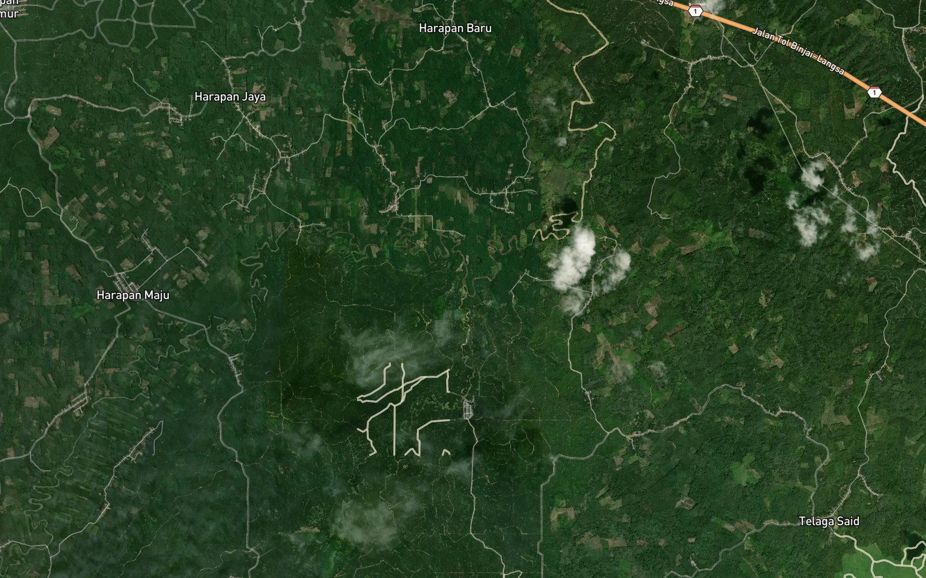 Satellite map of the Sei Roha