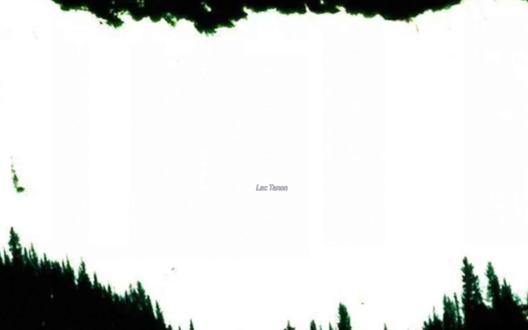 Satellite map of the Lac Tanon