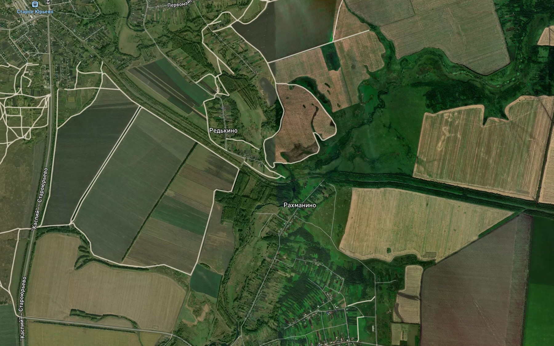 Satellite map of the Sitovka